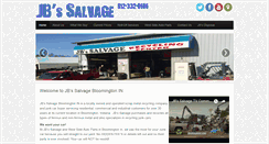Desktop Screenshot of jbsalvage.com